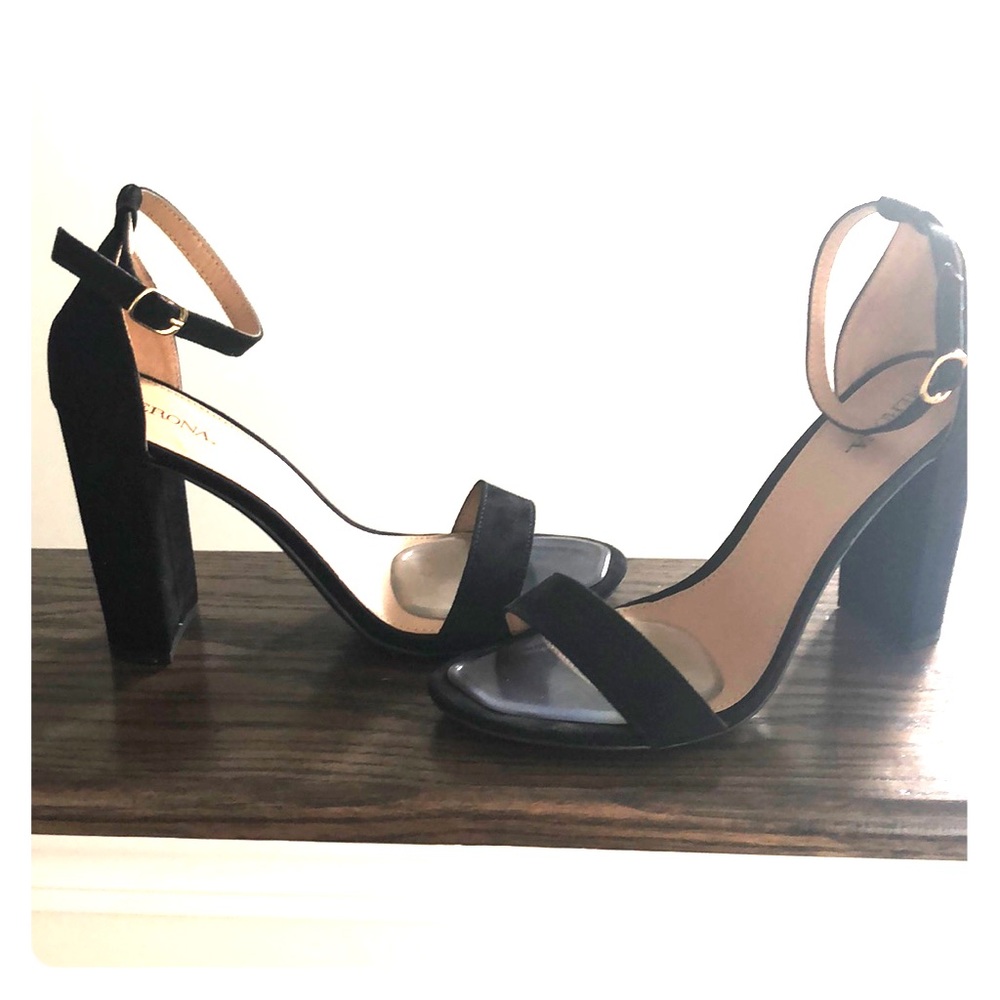 Merona heels black